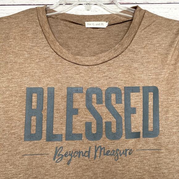 Blessed Beyond Measure Graphic Shirt, Large - Picture 3 of 6